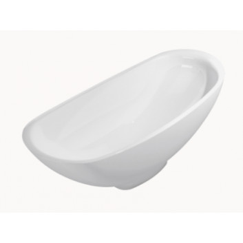 Bathtub freestanding Flaminia IO white shine, 165 x 70 x 58,5 cm- sanitbuy.pl