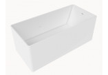 Bathtub rectangular Flaminia Wash 150 x 70 x 58 cm, różowa, wyprofilowana, overflow- sanitbuy.pl