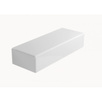 Shelf wall mounted Flaminia Brick white shine, 53 x 19,5 x 11 cm- sanitbuy.pl