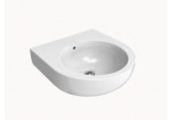 Countertop washbasin Flaminia Nile 62, white shine, wym. 62 x 40 x 20 cm, z overflow, bez półki- sanitbuy.pl