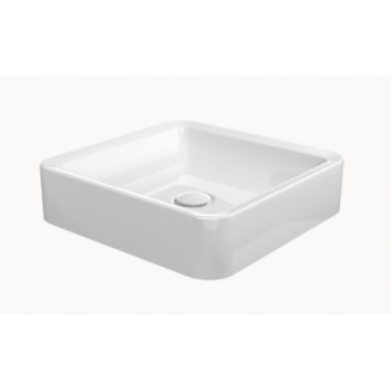 Recessed washbasin Flaminia Nile 62, white shine, wym. 62 x 40 x 10 cm, - sanitbuy.pl