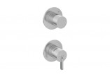 Shower mixer concealed without shower switch, Deante Silia, brushed steel