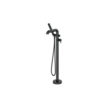 Bath tap with shower set , Deante Silia, nero