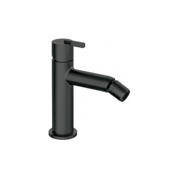 Washbasin faucet with rectangular spout, Deante Silia, nero