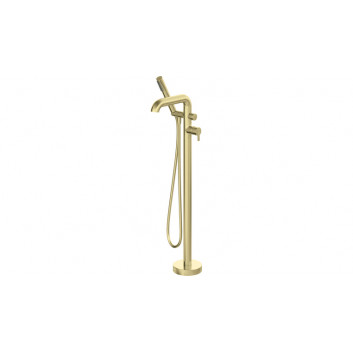 Bath tap with shower set , Deante Silia, nero