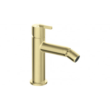 Washbasin faucet with rectangular spout, Deante Silia, nero