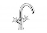 Bath tap with shower set, Deante Temisto, chrome