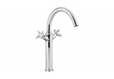 Washbasin faucet tall , Deante Temisto, chrome