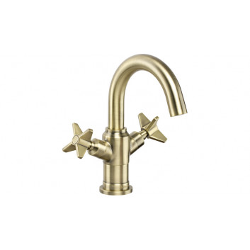 Bath tap with shower set, Deante Temisto, chrome