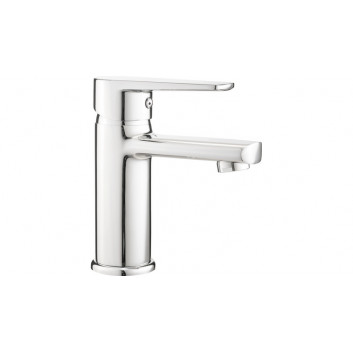 Bath tap, Deante Tubo, chrome