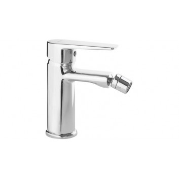 Washbasin faucet z rotating wylewką, Deante Tubo, chrome