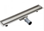 Drainline 80cm, Laveo Plado, stainless steel