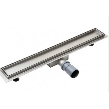 Drainline 80cm, Laveo Plado, stainless steel