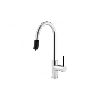 Kitchen faucet z podłączeniem do filtra wody, Deante Aster , black, miedź