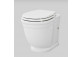 Bowl WC standing with soft-close WC seat, Artceram Hermitage , white shine