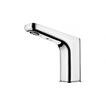 Touchless washbasin faucet z regulacją temperatury - 230/6V Deante Sensor, chrome