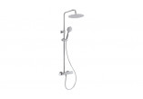 Overhead shower with mixer shower , Deante Anemon , nero