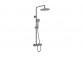 Overhead shower with mixer shower , Deante Anemon , nero