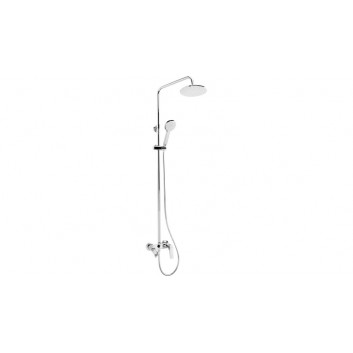 Overhead shower with mixer shower , Deante Arnika , gold