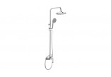 Overhead shower with mixer wannową, Deante Coriander , nero