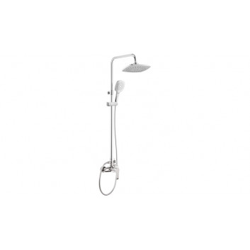 Overhead shower with mixer shower, Deante Corio , chrome