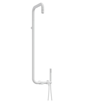 Overhead shower with mixer shower, Deante Corio , chrome