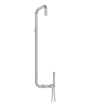 Overhead shower with mixer shower, Deante Corio , chrome