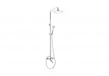 Overhead shower with mixer wannową, Deante Tubo, chrome