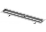 Drainage gutter TECE drainline prosta with sealing 700 mm- sanitbuy.pl