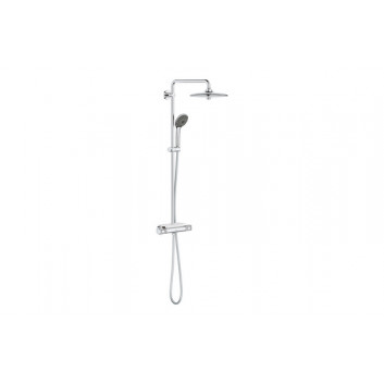 Shower set Grohe Euphoria SmartControl System 310 Duo with thermostat, hard graphite