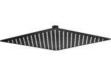 Overhead shower shower steel 250x250mm, Deante Cascada - nero (black mat)