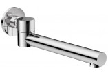 Spout bath square Deante Cascada 176 mm, chrome 