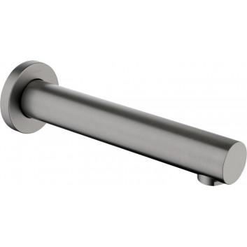 Spout shower wall mounted 400mm Deante Cascada , titanium 