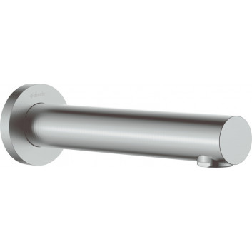 Spout shower wall mounted 400mm Deante Cascada , brushed steel