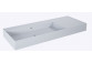 Washbasin wall mounted left 80x45.5cm, Elita Solid-Surface, white mat