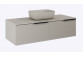 Countertop washbasin 45.5x32.5cm, Elita Reni, white hg/stone mat