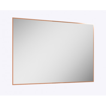 Mirror LED 100/80cm, Elita Sharon Square, rose gold