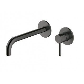 Washbasin faucet Omnires concealed, black