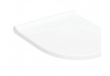 Seat Geberit Acanto soft-closing, hinges wypinane - white