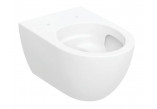 Bowl ustępowa Geberit Acanto hanging 51x35 cm, ukryte mocowania, Rimfree - white