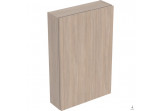 Cabinet górna rectangular z jednymi drzwiami, Geberit iCon, oak/melaminowa struktura drewna 