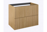 Wall mounted cabinet 60 2S, Elita Asami, oak naturalny fornir