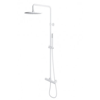 Thermostatic shower system wall mounted, Omnires Y - Chrome 