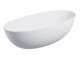 Bathtub freestanding 175x78cm, Omnires Shell M+, white mat