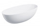 Bathtub freestanding 175x78cm, Omnires Shell M+, white mat