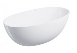 Bathtub freestanding 175x78cm, Omnires Shell M+, white mat