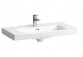 Washbasin wall mounted Roca Gap, 80x46cm, z overflow, battery hole SUPRAGLAZE, white