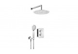 Shower set concealed z BOXem termostatycznym, Deante Box, chrome