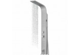 Panel prysznicowy Corsan ALTO, Overhead shower LED, Silver