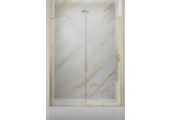 Door sliding for recess installation Radaway Furo Gold DWJ, right, with wall, 160x200cm, glass transparent, profil gold